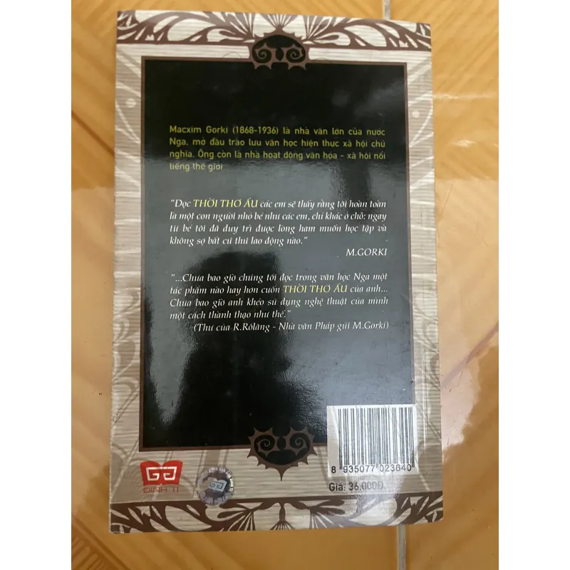 Thời thơ ấu - Macxim Gorky 1012907