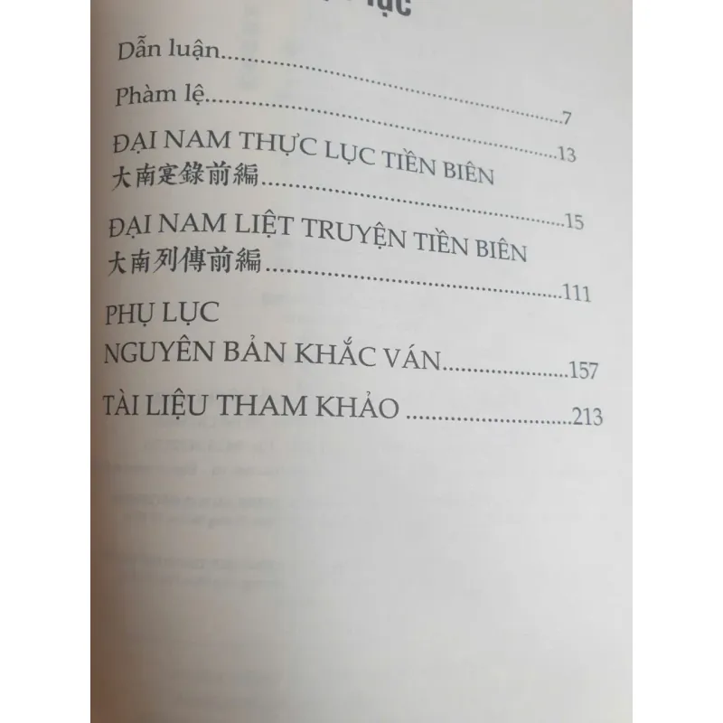 Sách Đại Nam Thực Lục - Việt Trung Quan Hệ Vựng Biên 1035278