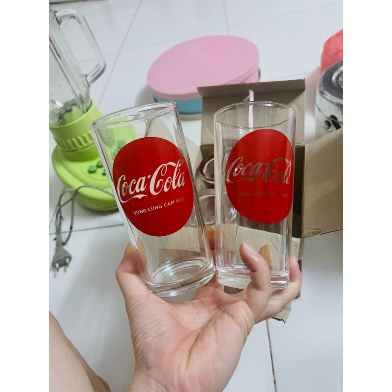 Bộ 4 ly uống nước Cocacola ( tặng kèm 2 ly rượu Cocacola ) 475093