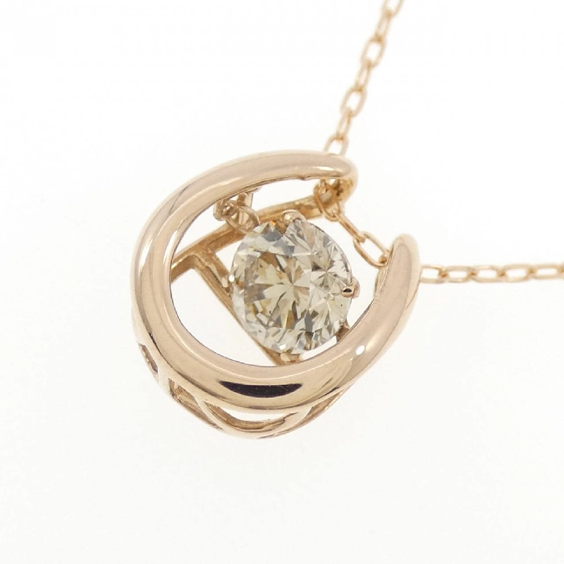 K18PG Dây chuyền kim cương 0.600CT - Hàng hiệu Chính hãng 860257