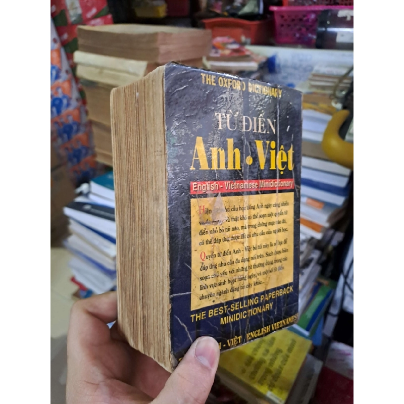 Từ điển Anh Việt - Quỳnh Dân - Thanh Sơn - 1990 mới 80% ố - HỌC NGOẠI NGỮ - HCM0111 924377