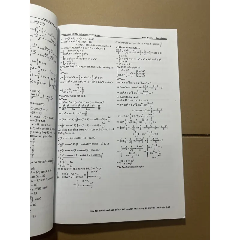 Chinh phục tích phân lượng giác 976775