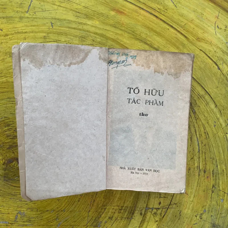 TỐ HỮU TÁC PHẨM ( THƠ ) 1029344