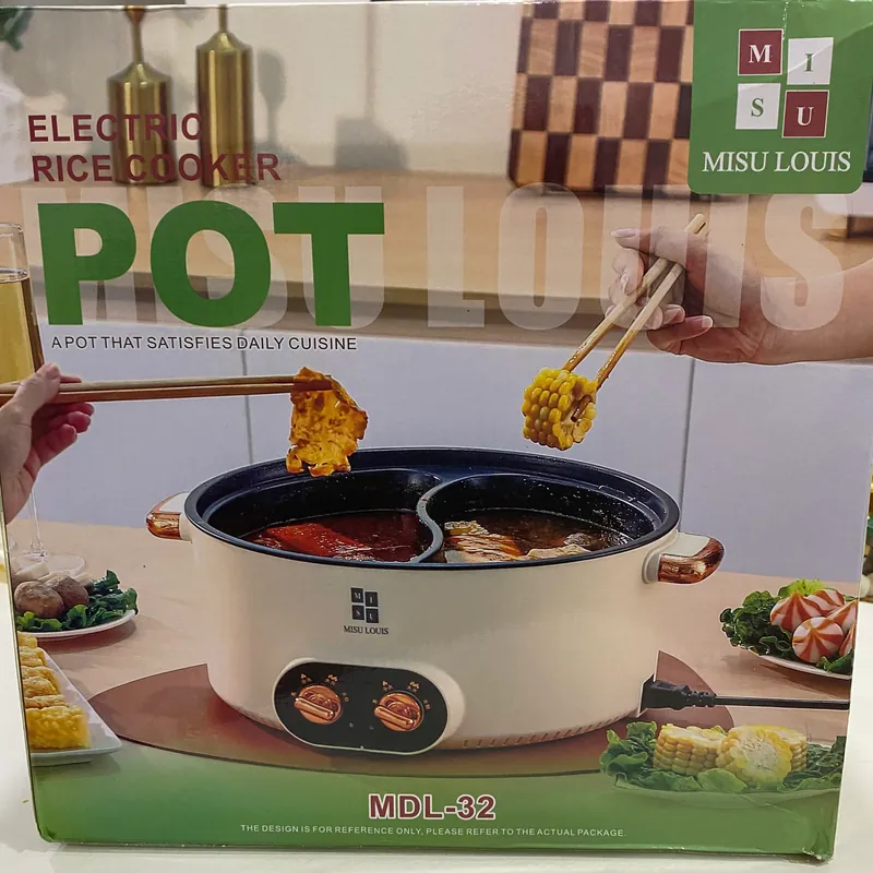 Nồi lẩu điện đa năng 2 ngăn Misu Louis 7L chưa qua sử dụng 572722