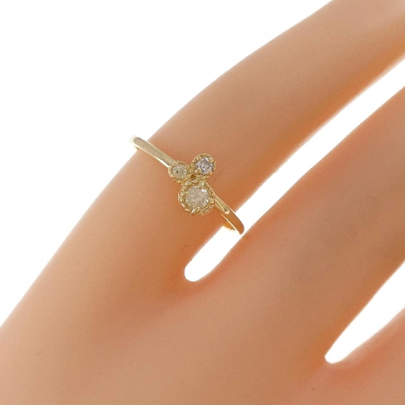Nhẫn kim cương K18YG 0.09CT - Hàng hiệu Authentic 854472