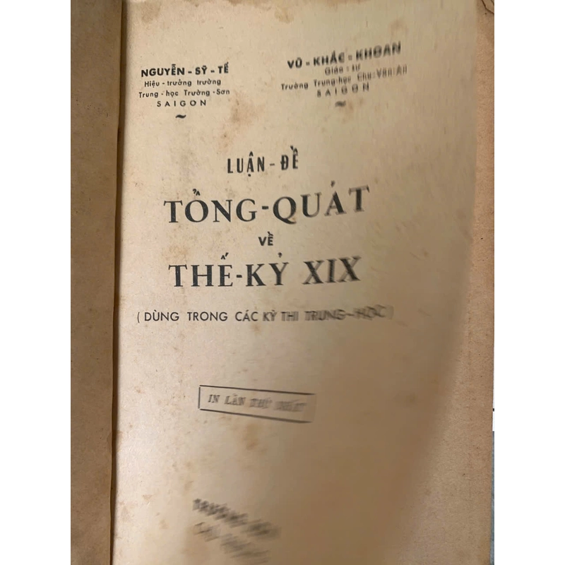 LUẬN ĐỀ TỔNG QUÁT VỀ THẾ KỶ XIX 519682