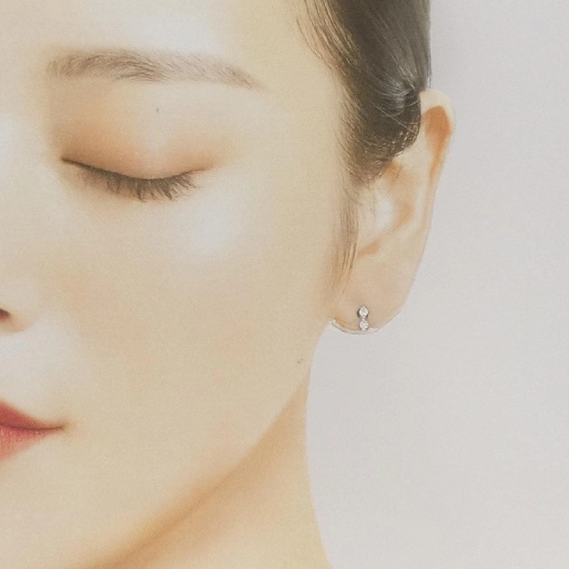 K18WG Bông tai kim cương - Hàng hiệu Chính hãng 874470