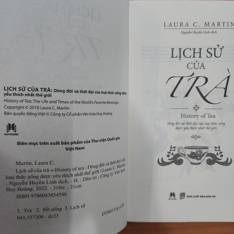 Sách Lịch sử của Trà của Laura Martin mới 89% 524663
