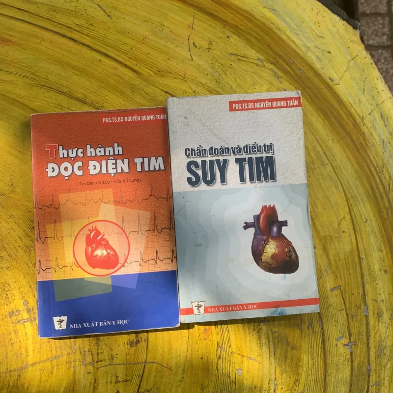 COMBO CHẨN ĐOÁN VÀ ĐIỀU TRỊ SUY TIM & THỰC HÀNH ĐỌC ĐIỆN TIM 786452