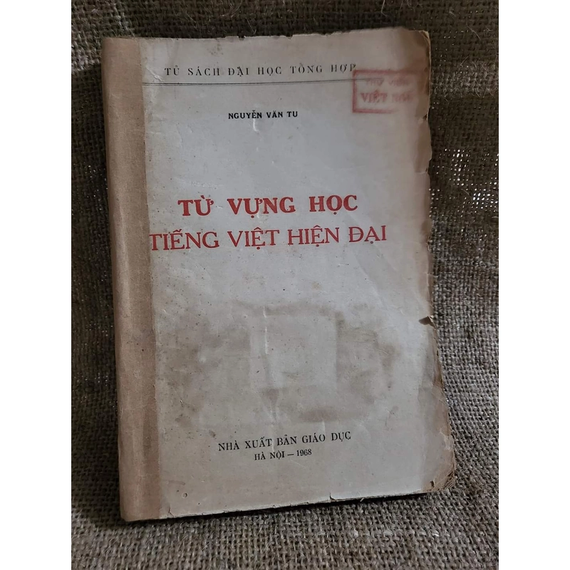 Từ tự học Tiếng Việt hiện đại
Xb 1968
 309344