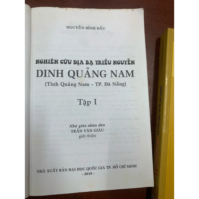 Nghiên cứu địa bạ triều Nguyễn dinh Quảng Nam (tỉnh Quảng Nam - Đà Nẵng) tập 1 + 2 299806