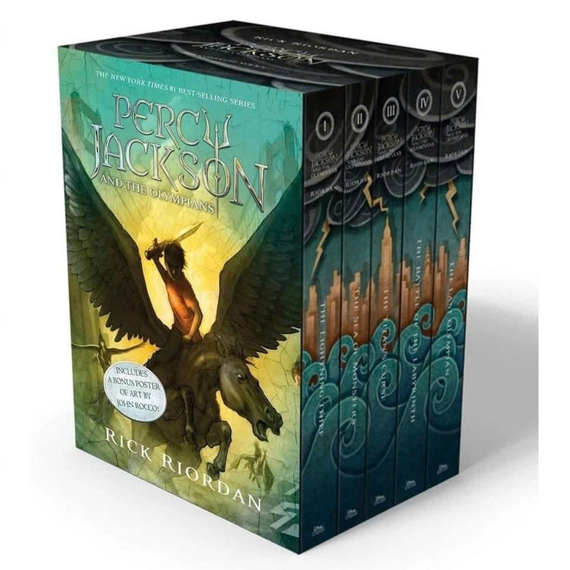 Bộ truyện PERCY JACKSON AND THE OLYMPIANS (5 cuốn tiếng Anh) 385939