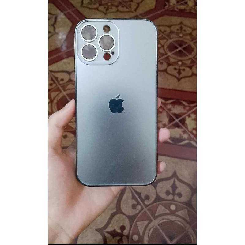 Ốp điện thoại iPhone 13 ProMax tráng bạc siêu cứng 479505