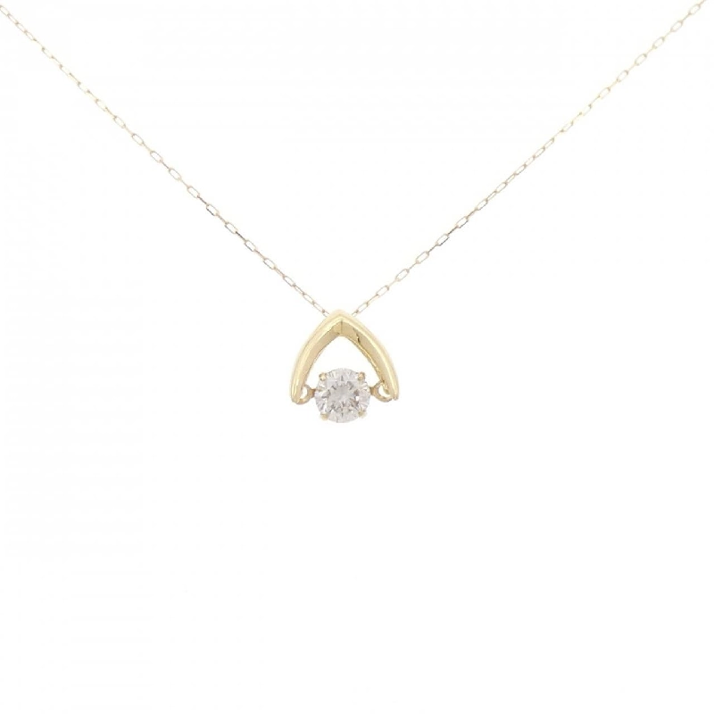 Dây chuyền kim cương K18YG 0.24CT - Hàng hiệu Chính hãng 862336