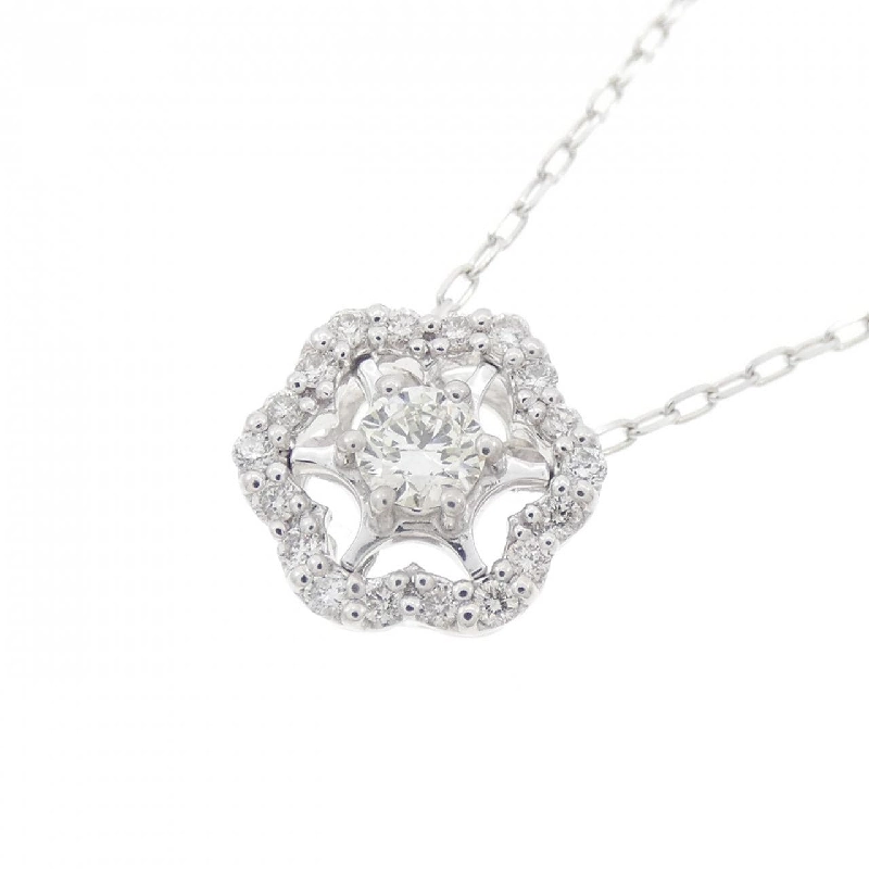 K18WG Dây chuyền kim cương 0.32CT - Hàng hiệu Chính hãng 862830