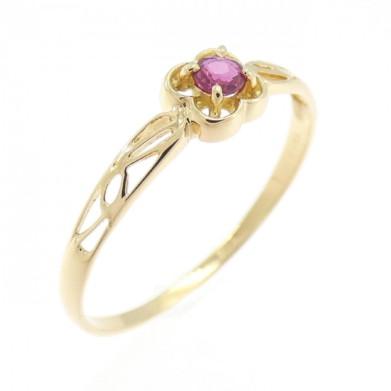 Nhẫn Ruby K18YG 0.084CT - Hàng hiệu Chính hãng 854253