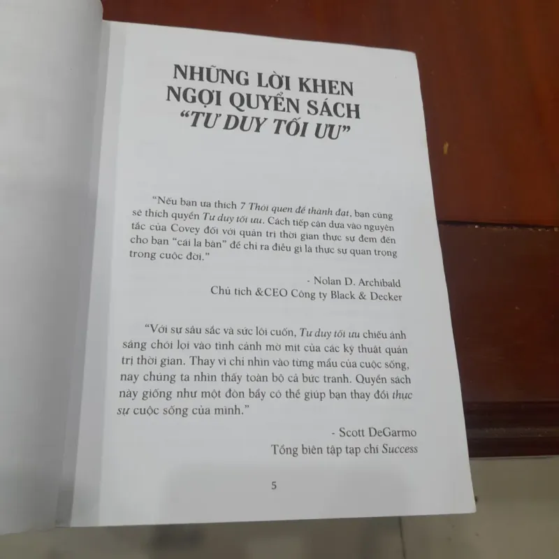 Stephen R. Covey - TƯ DUY TỐI ƯU 929631