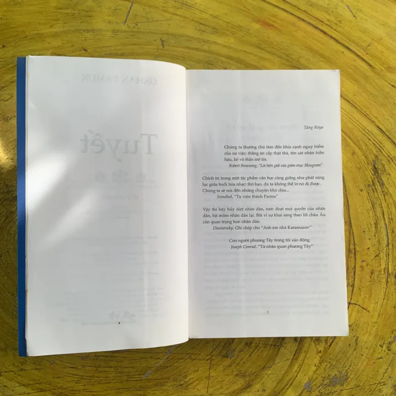 TUYẾT - ORHAN PAMUK  1003085