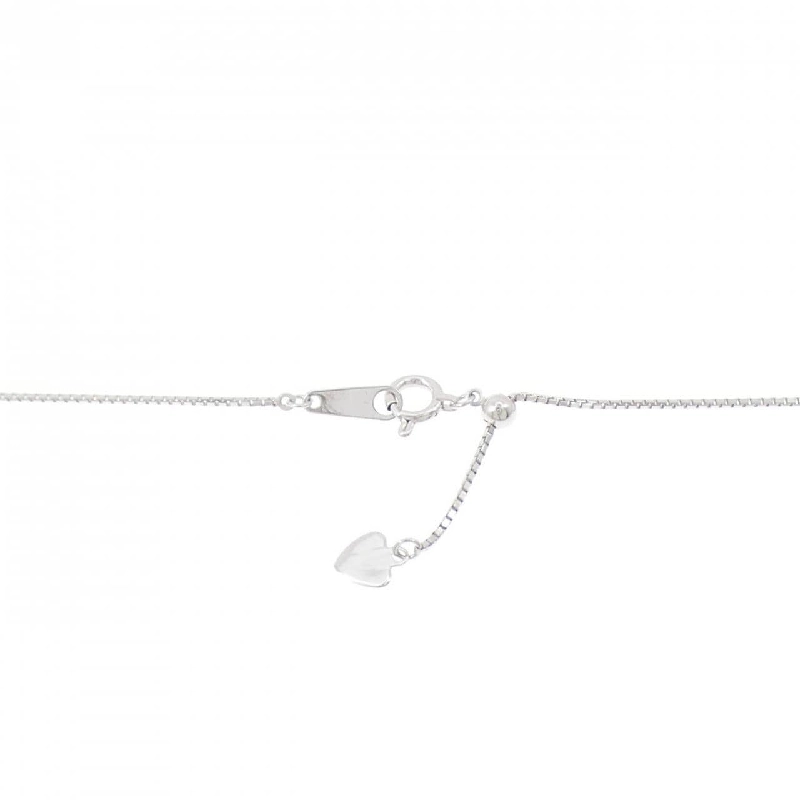 K18WG Dây chuyền kim cương hình trái tim - Hàng hiệu Chính hãng 856991