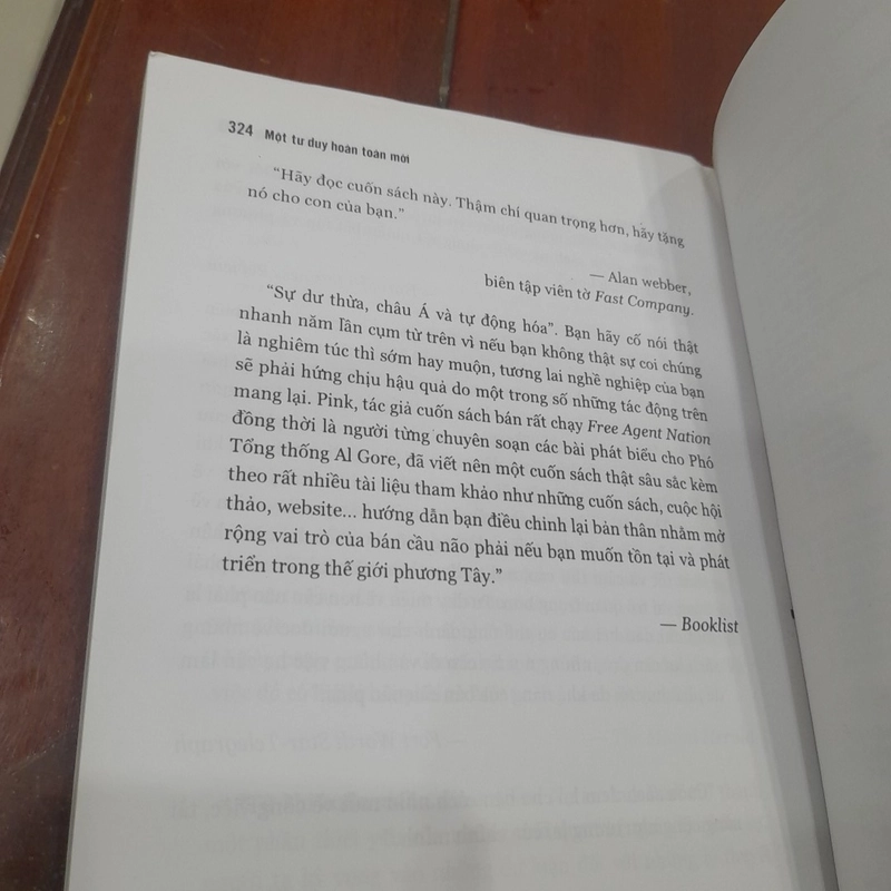 Daniel H. Pink - MỘT TƯ DUY HOÀN TOÀN MỚI, Bán cầu não phải sẽ thống trị tương lai 452268
