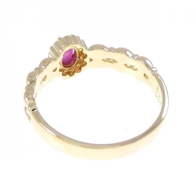 Nhẫn Ruby K18YG 0.38CT - Hàng hiệu Chính hãng 853467