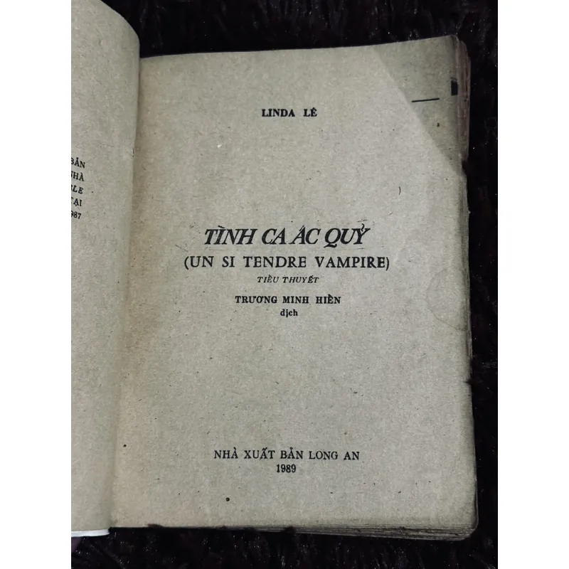 Tình ca ác quỷ - Linda Lê 708771