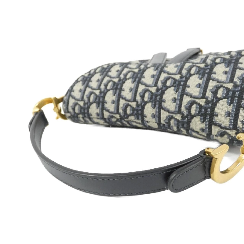 【Sản phẩm mới】Christian Dior DIOR OBLIQUE Saddle Mini M0456CTZQ Túi 618928