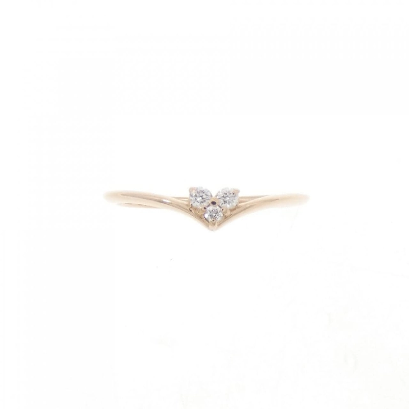 Nhẫn hồng ngọc kim cương 0.08CT - Hàng hiệu Authentic 836096