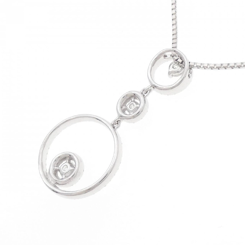 K18WG Dây chuyền kim cương 0.71CT - Hàng hiệu Chính hãng 864471