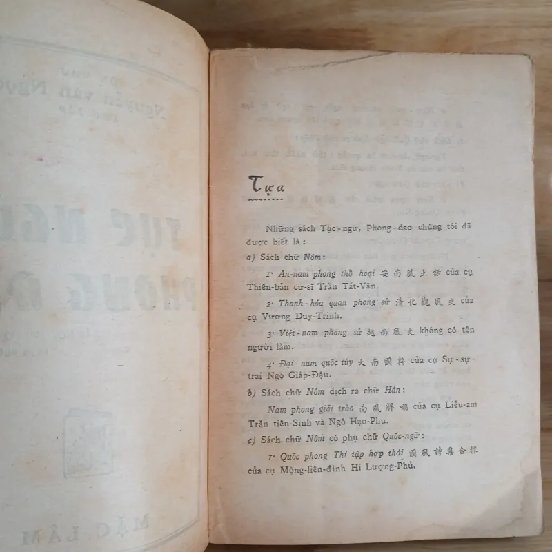 Tục Ngữ Phong Dao (Một Kho Vàng Chung Của Nhân Loại) - Mặc Lâm Xuất Bản 1967 800058