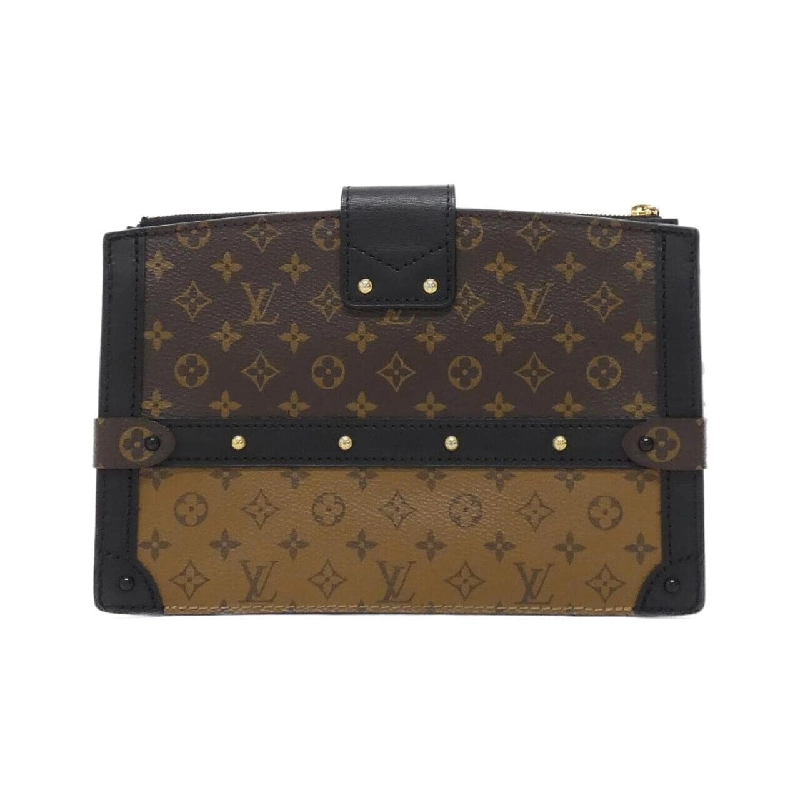 Túi xách đeo vai Louis Vuitton Monogram Reverse Trunk Clutch M43596 - Hàng hiệu Authentic 766815