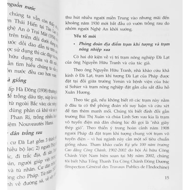 Đà Lạt - Nguồn gốc ngành trồng rau, bảo tồn khu vực cổ (tu chỉnh) 10622