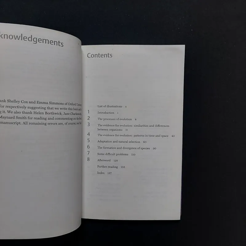 [Sách Cũ Ngoại Văn] Evolution: A Very Short Introduction 780698