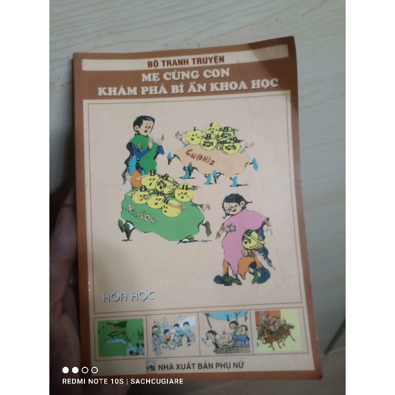 Mẹ cùng con khám phá bí ẩn khoa học: Hóa Học 1008877