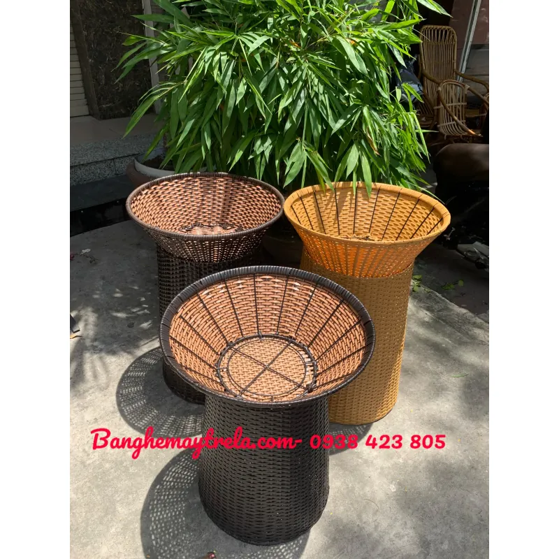 Giỏ trưng trái cây hoa quả siêu thị mây nhựa 927212