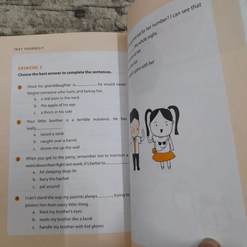 GET THE RIGHT END OF THE STICK IN IDIOMS.500 IDIOMS. Tg Lê Hoàng Hải Anh 746630