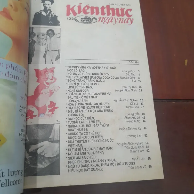 KIẾN THỨC NGÀY NAY số 133 ngày 1-3-1993 738017