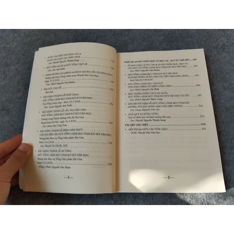 ĐỨC TỔNG GIÁM MỤC PHAOLÔ BÙI VĂN ĐỌC. CON NGƯỜI VÀ DI SẢN 717954
