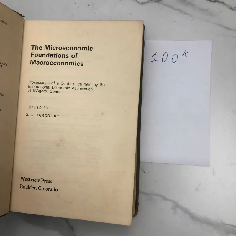 The Microeconomic Foundations of Macroeconomics 602190