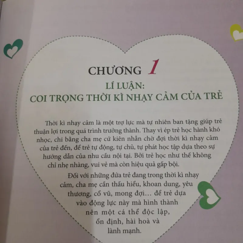 Phương pháp GD Mentessori trong thời kỳ Nhạy cảm của Trẻ. CB Lý Lợi 779084