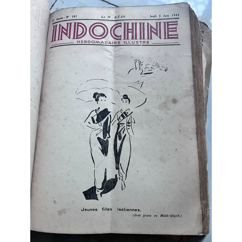 Tuần san Indochine Hebdomadaire Illustré (TẠP CHÍ INDOCHINE) 459691