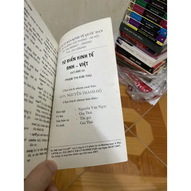 Từ điển kinh tế Anh Việt 1040938