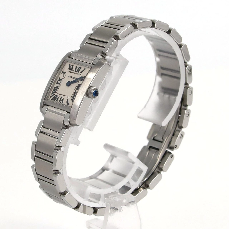 Cartier Tank Française SM W51008Q3 SS Quartz - Hàng hiệu Chính hãng 876954