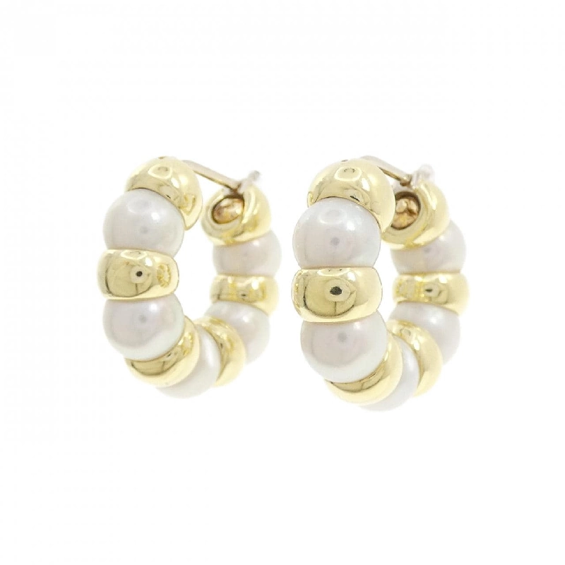 Bông tai ngọc trai Akoya 750YG - Hàng hiệu Authentic 874701