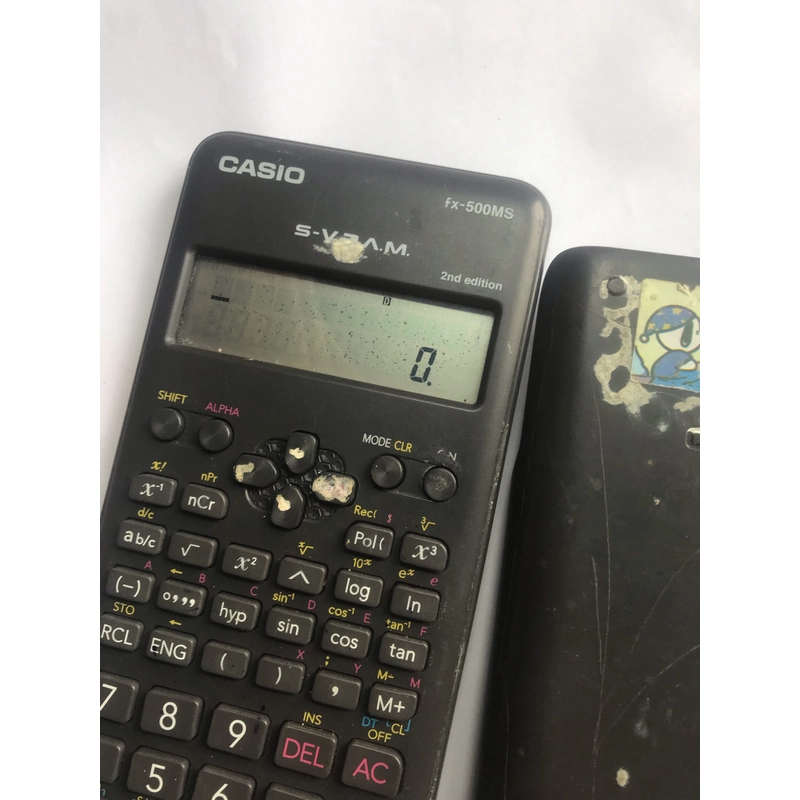 Máy Tính casio Fx-500 Màu Đen | Tình trạng tốt 507449