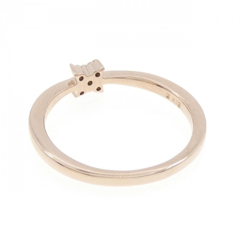 Nhẫn kim cương hoa K18PG - Hàng hiệu Authentic 854587