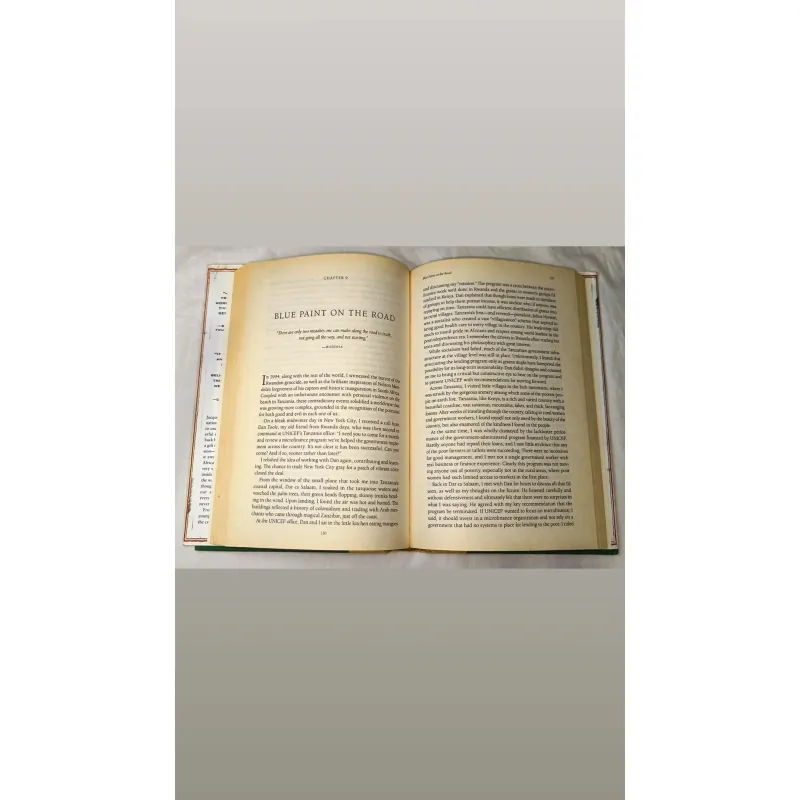 The Blue Sweater by Jacqueline Novogratz hardcover 747821