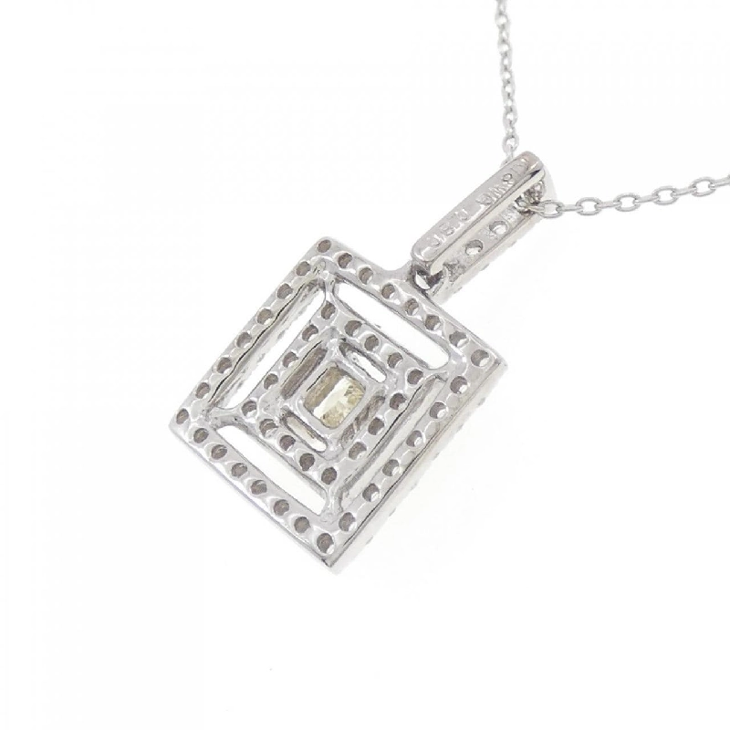 K18WG Dây chuyền kim cương 0.80CT - Hàng hiệu Authentic 862306