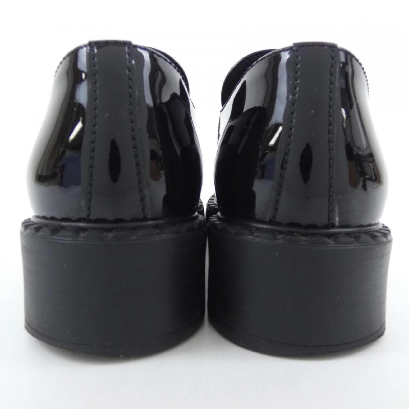 Giày lười Prada PRADA màu chocolate với logo tam giác 1D246M 659319