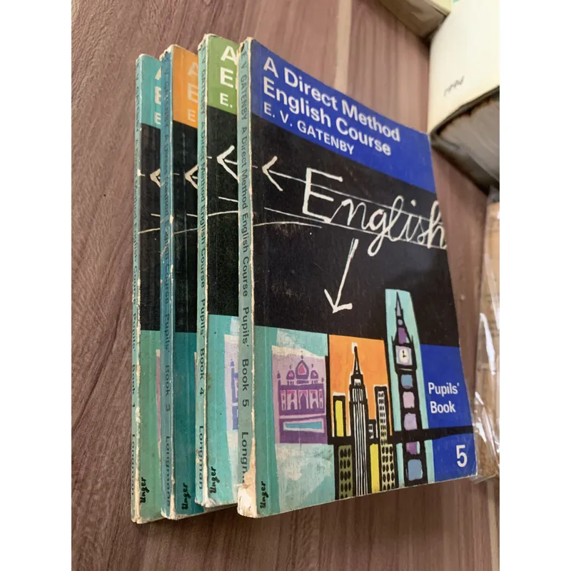 Sách học tiếng Anh: English Pupils book 1-3-4-5 621095